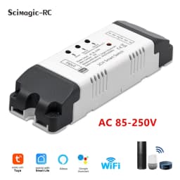 Tuya WiFi Smart Garage Door Opener Switch Sliding Gate Controller Work With Alexa Echo Google Home SmartLife APP Remote Control