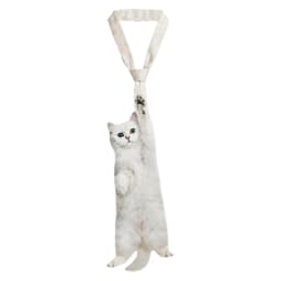 3D Fish Fish-shaped Men's Tie Animal Pattern Lifelike Kitten Necktie Satin Fabric Novelty Creative Neck Tie For Party Wedding