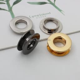 10-30-100pcs High quality planar circular eyelet dress luggage hardware accessories metal fitting hardware pressed round eyelets