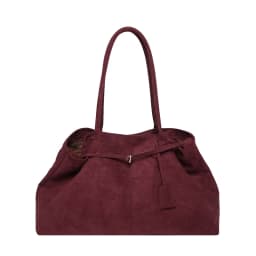 Women Suede Tote Bag Solid Color Shoulder Bag Large Capacity Handbags Trendy Satchel Bags Work Travel Shopping Commuter Tote Sac