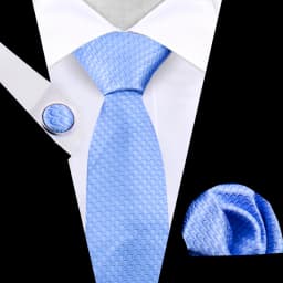 Business Tie For Men Set Necktie Cufflink Classic Handkerchief Suit For Wedding High Quality Stripe Tie Set Formal Gravata Gift