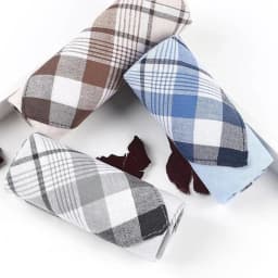 38cm/14.9in Soft Cotton Men's Handkerchief Classic Striped Pattern Multicolor Options Stylish Men's Accessory
