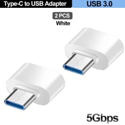 For Mobile Phone USB Female to Type C Male Adapter OTG 15.5CM Long Cable For Xiaomi Samsung S20 Huawei OTG Data Cable Converter