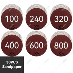 3/4/5/6 inch Car Detailing Polishing Buffing Sponge Wool Pad Headlight Restoration Sandpaper For Sanding Waxing Cleaning Washing