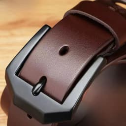 Casual Leather Belt for Men Middle Young Generation Youth Style Guangzhou Sanli Buckle Waist Belt Korean Version