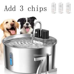 ZYfeeder 7L Large Capacity Charging Induction Cat Water Dispenser, Wireless Induction, Suitable for Indoor Placement at Will