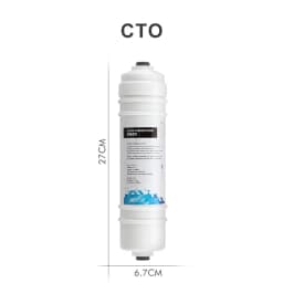 Waternoble 10 Inch Water Filter Replacement Activated Carbon Filter for Chlorine Removal Water Purification & Reverse Osmosis