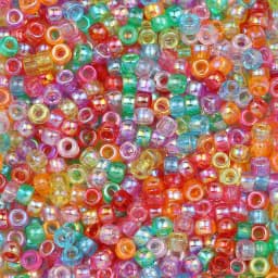 1000pcs 6x9mm Multi-Colored Large Hole Pony Beads DIY Jewelry Making Supplies For Kids Crafts Keychains Friendship Bracelet Bead
