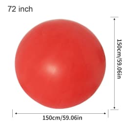 New 72 Inch Huge Balloons Giant Latex Performance Decor Balloon Party Celebration Festival Decorations Christmas Wedding Decor