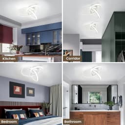 Nordic Modern Minimalist Corridor LED Ceiling Light Home Lighting Decor Corridor Balcony Entrance Lighting Lamps for Living Room