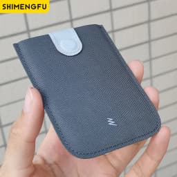 DAX V1 V2 V3 RFID Leather ID Card Holder Case Minimalist Portable Bag Men Bank Credit Card Cover Wallet Money Purse Women