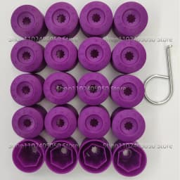 Car Wheel Lug Nut Bolt Cover Cap 17mm for VW Volkswagen Scirocco Touran Tiguan Jetta Golf MK7 GTI Passat B5 CC Skoda Decorations