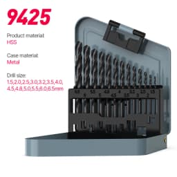 HUHAO M35 Cobalt Drill Bits Set With Metal Case Twist Drill Bit For Stainless Steel Wood Metal Drilling Electric Drill Tool