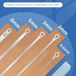 10pcs 500mm Impulse Sealer Heat Wire Element Strip Sealing Machine Heating wire heater element