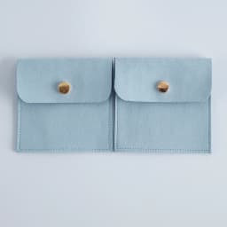 5-Pack Bulk Mini Envelope Jewelry Bag Snap Button Closure Luxury Microfiber Suede Jewelry Necklace Earrings Packaging Pouch Bags