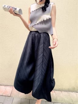 Miyake Pleated Loose Causal Wide Leg Pants