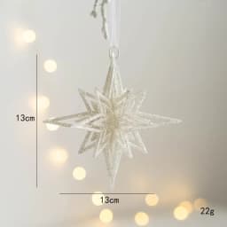 Christmas Tree Hanging Ornaments Snowflake Angel Deer White Pendants Navidad New Year Party Home Xmas Tree Decorations Kids Toys