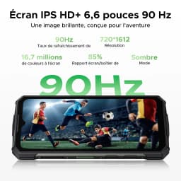 DOOGEE Fire 5 Pro Gemini Ai Rugged Phone 13000mAh Battery Helio G81 24GB RAM (4+20) 128GB ROM 6.6" 90Hz Global Version Smartphones