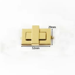 1-5Pc Metal Square Lock Buckle Handbag Turn Twist Locks Clasp Purse Closure Toggle Latch Buckles DIY Bag Replacement Accessories