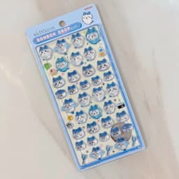 CKW 3D Jelly Crystal Stickers Cute Usagi Hachiware Jiikawa Decals Waterproof Stickers for Phone Case & Scrapbooking