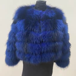 Women's Fur Coat - Winter Women's Warm Natural Raccoon Fur Coat - Fashionable Luxury Mainstream Brand Genuine Leather Coat