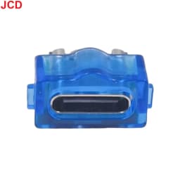 JCD 1pc Full New USB-C USB Upgrade Type-C Charging Port Kits For Gameboy Advance GBA SP Type-C Charging Port Socket Connector
