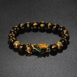 Color Changed Feng Shui Pi Xiu Bracelets Men Nature Stone Lucky Amulet Charm Beaded Bracelets Women Pi Yao Brave Wealth Jewelry
