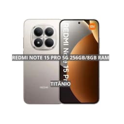 Xiaomi Celular Redmi Note 15 Pro 4G,Versão Global 256GB E 8GB RAM, MediaTek Helio G200-Ultra, Câmera 200MP