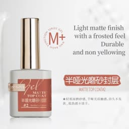 OUBOLI Super Diamond Base Coat UV Gel 15ml No Wipe Shiny Top Coat Clear Watercolor Soak Off UV LED Nail Gel Polish Function Gel