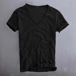 Men's Cotton T-Shirts Solid Short Sleeve Breathable T Shirt Man Fashion Tops Summer Short Sleeve Tees Man Clothes TS-193
