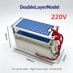 220V 60g 10g Ozone Generator Air Cleaner Ozonizer Sterilize Purifier Treatment Formaldehyde Remove Odor Ozonizador Ozone Machine