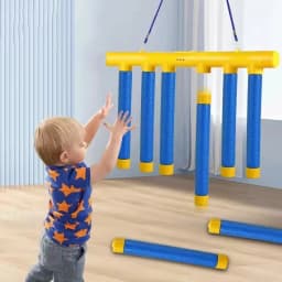 A Falling Sticks Catching Sensory Toy Adults Kid Sticks Game Drop Catch Win Reaction Training Reflex Challenge Family Party Game
