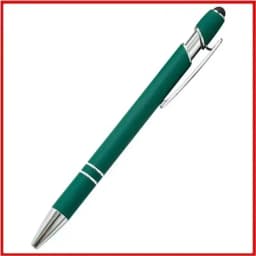 100 Pieces Free LOGO Engraving Ballpoint Pens for Touch Screens Metal Aluminum Handle Push Pen Writing School&Office Supply