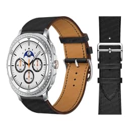 Band for Samsung Galaxy Watch 8/8 Classic/Ultra 2025 47mm 44mm 40mm 46mm Leather Wrist Belt Correa Bracelet Galaxy watch 8 Strap