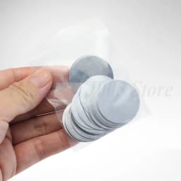 Ultra-thin Round Iron Sheet Galvanized Iron Disc Plate Small Suction Circular Iron Sheet Magnet Can Attract for DIY/Handmade