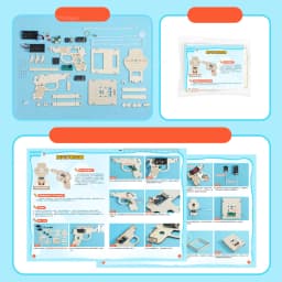 STEM DIY Wooden Target Shooting Game Kit Interactive Building Toys for Kids Educational Science Experiment Crafts Set