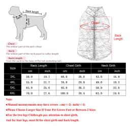 Winter Warm Clothes for Medium Large Dogs Windproof Padded Dog Vest Jacket with D-ring Fashion Camouflage Print Labrador Outfits