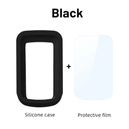 Silicone Protective Cover for IGPSPORT BSC100S iGS100S Black Case of GPS Bike Bicycle Computer Protection with Screen Film