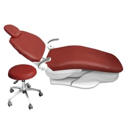 1Pcs Dental Chair Cover Unit PU Leather Elastic Waterproof Protective Case Seat Chair Cover Dental Chair Mat Foot Pad Dentistry