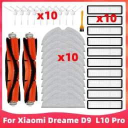 Fit For ( Dreame D9 Max, L10 Pro, D9 Pro, D9 Mistral Pro, Trouver Robot LDS Vacuum-Mop Finder ) Part Brush Mop Filter Water Tank