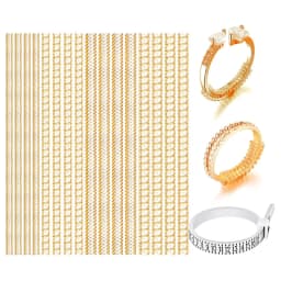 1Pc/ 16Pcs Ring Size Adjuster Rings Guards Tightener Clear Ring Size Adjuster Resizer Loose Rings Spirals Reducer 4 Sizes