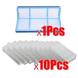 For ILife V5 V5S V3 V3S V5Pro V50 V55 X5 Robot Vacuum Cleaner Spare Parts, Side Brush HEPA Filter Mop Velcro Replacement Parts