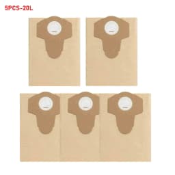 5/10 PCS 20L 30L Dust Collection Bag For Einhell BT-VC1250S/BT-VC1250/TC-VC 18/20 Li S-Solo Wet And Dry Vacuum Filter Bag