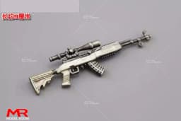 1/12 Scale Mini Sniper Rifle Gun Model AKM M4A1 98K Scene Accessories Fit 6'' Male Female Soldier Action Figure Body