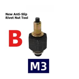 Rivnut Tool Hand Rivet Nut Setter Kit for Thin Metal Sheet Threaded Insert Nutserts M3 M4 M5 M6 M8 M10