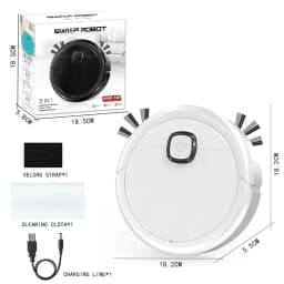 3-in-1 Automatic Sweeping Robot Vacuum Mop Household Lazy Intelligent Auto Boost Cleaner Thin Design Sweeping Machine 2026