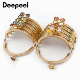 2/5Pcs 8.5cm Bead Head Embossed Metal Bag Handle Gold Coin Purse Frame Clourse Kiss Clasp Wallet Sewing Bracket Bags Accessories