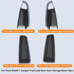 for Tesla Model 3/Y/Model YL Door Handle Storage Box, Front and Rear Door Storage and Organization Box, Storing Small Items