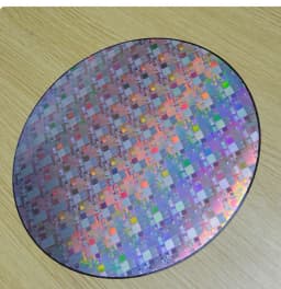 6 inch 12 Inch 8-inch Silicon Wafer, Round Lithography Wafer Semiconductor Exhibition Display, Integrated Circuit