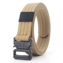 Adjustable 25mm Kids Tactical Belt Quick Release Buckle Waist Jeans Belt for Boys Girls Women Fashionable Man Belt